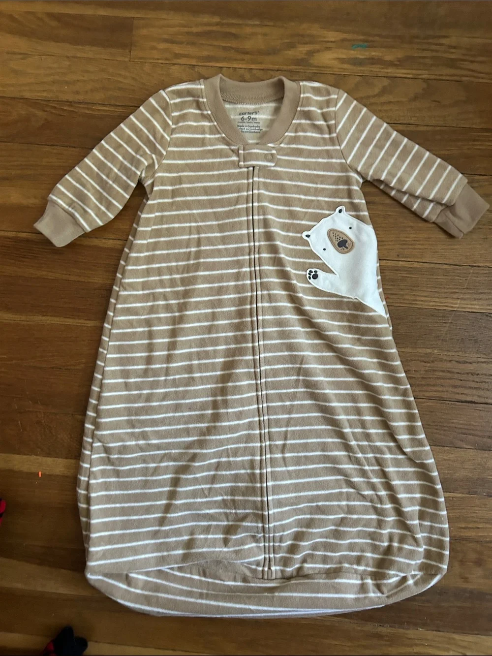Carter’s Fleece Long Sleeve Sleep Sack Bundle 6-9M